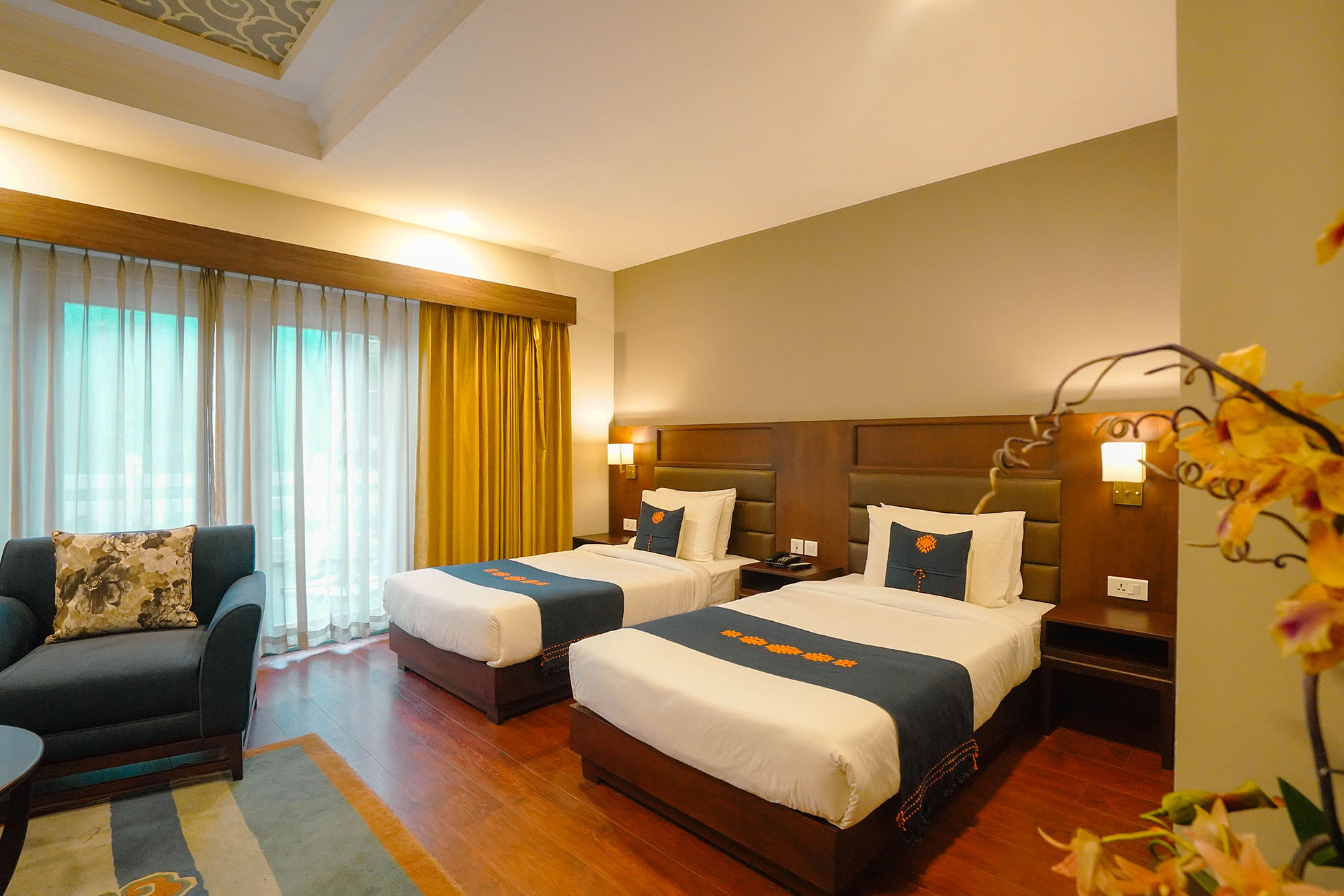 city hotel thimphu deluxe rooma